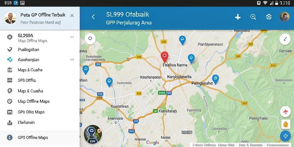 Tampilan antarmuka aplikasi SL999 yang ramah pengguna.