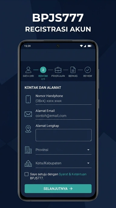 Panduan Registrasi Akun bpjs777 untuk Pengguna Android